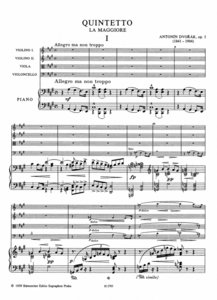 Klavierquintett A-Dur op. 5