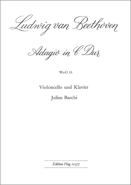 Adagio C-Dur WoO 33