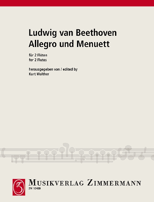 Allegro und Menuett WoO 28