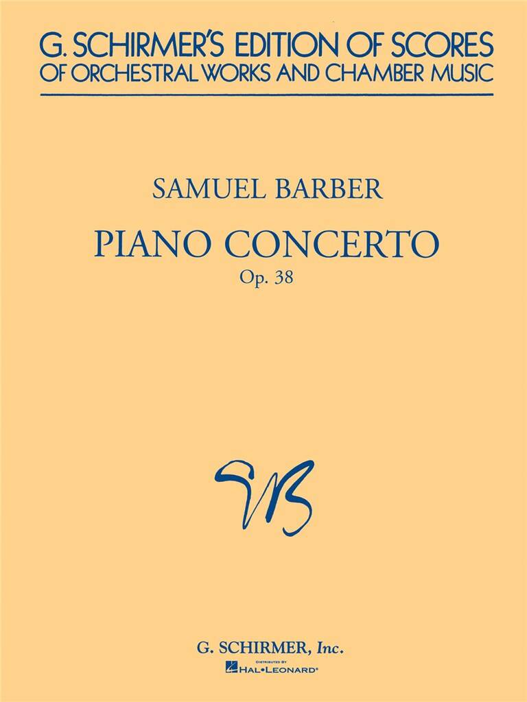 Klavierkonzert op. 38