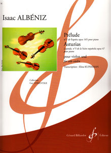 Prelude Nr. 1 op. 165 / Asturias Nr. 5 op. 47