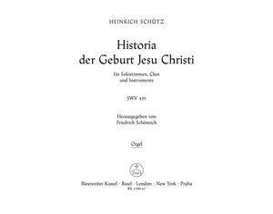 Historia der Geburt Jesu Christi, SWV 435