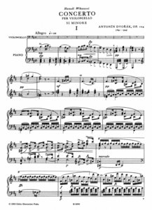 Konzert h-moll op. 104