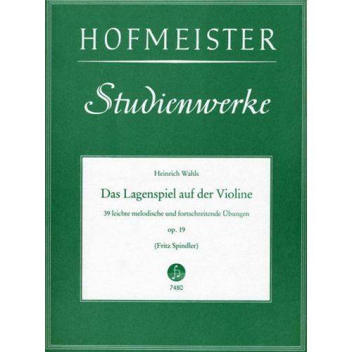 Das Lagenspiel op. 19