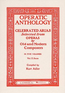 Operatic Anthology Band 5 Bass