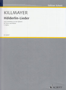 Hölderlin-Lieder 3. Zyklus
