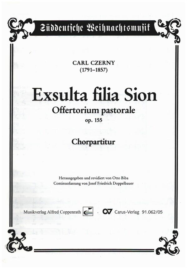 Exsulta filia Sion, op. 155