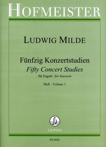50 Konzertstudien Band 1