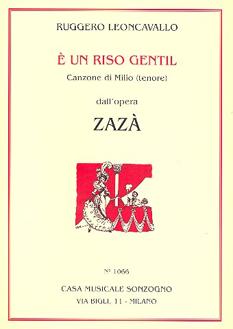 E un riso gentil aus "Zaza"
