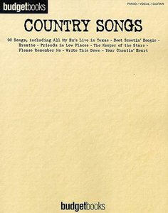 Country Songs - Budget Books