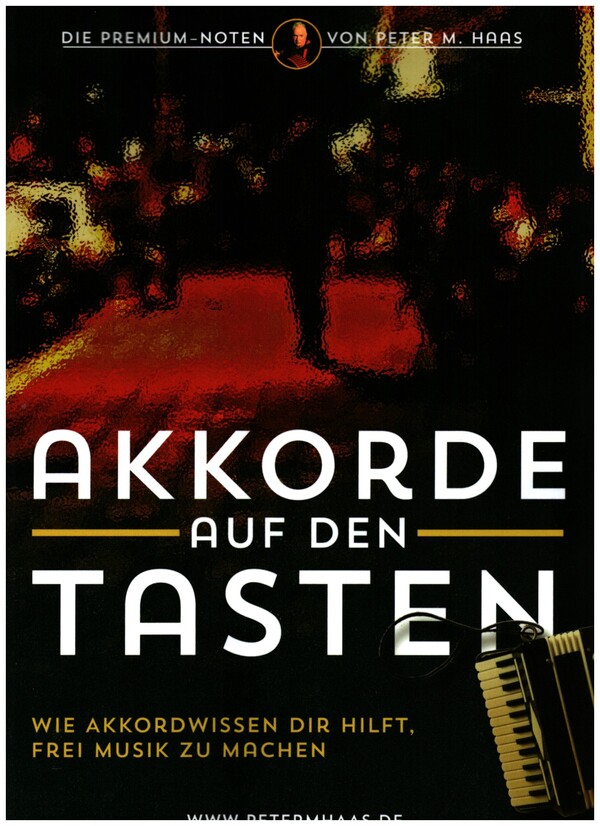 Akkorde auf den Tasten