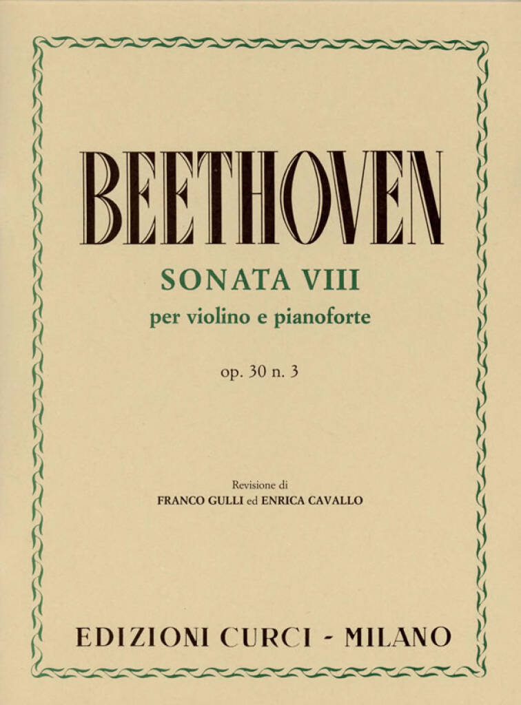 Sonate op. 30/3