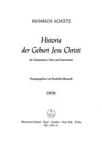 Historia der Geburt Jesu Christi, SWV 435