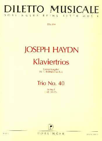 Klaviertrio Nr. 40 fis-moll Hob. XV:26