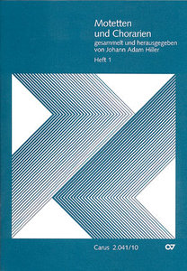 Motetten und Chorarien, Heft 1