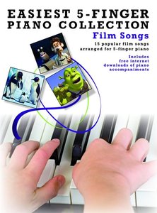 Film Songs - Easiest 5-Finger Piano Collection