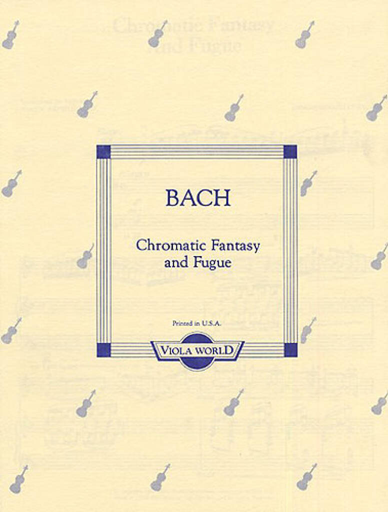 Chromatische Fantasie and Fuge BWV 903