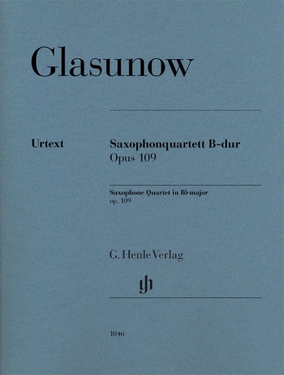 Saxophonquartett B-Dur op. 109