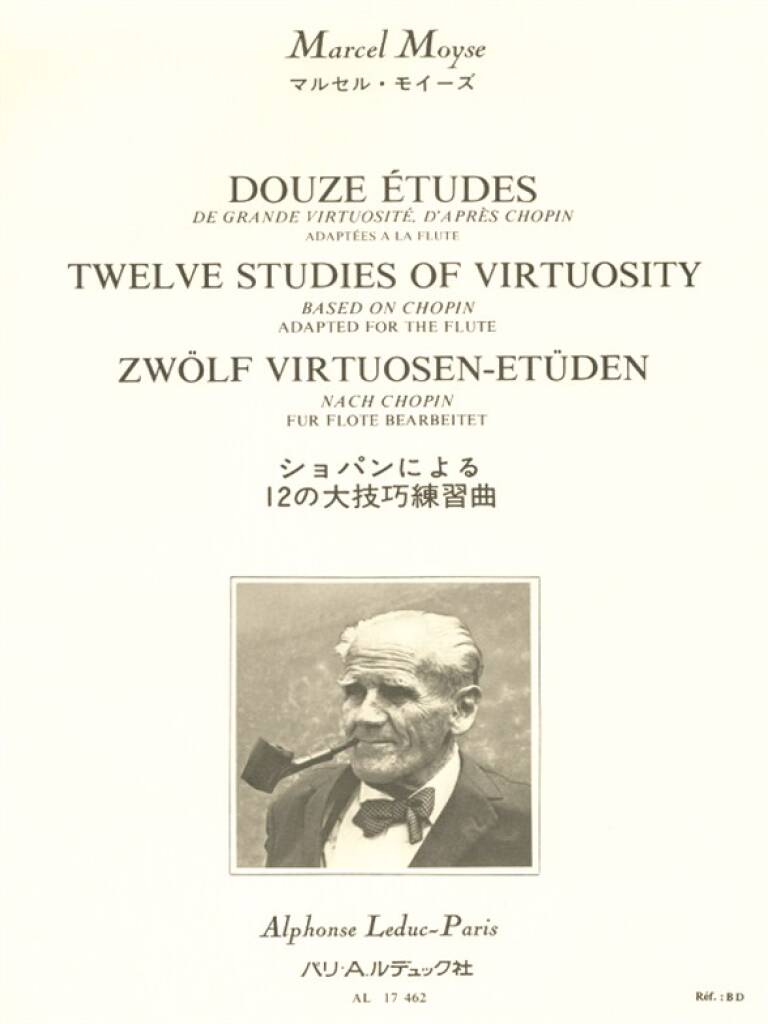 Douze Etudes de grande Virtuosite d'apres Chopin