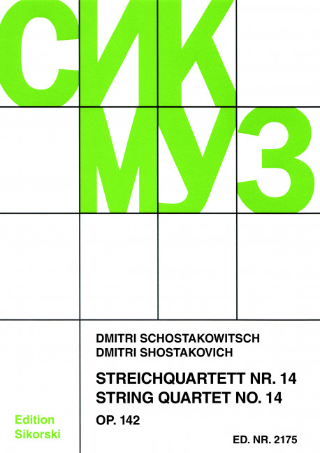 Streichquartett Nr. 14 op. 142
