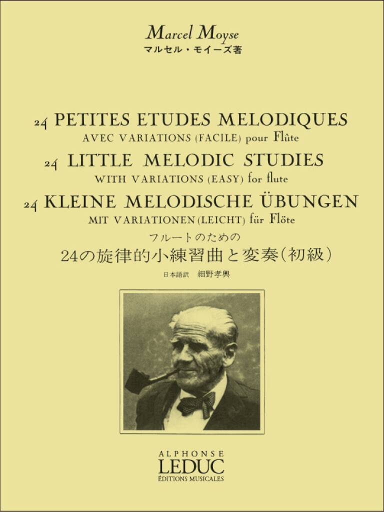 24 kleine melodische Übungen mit Variationen