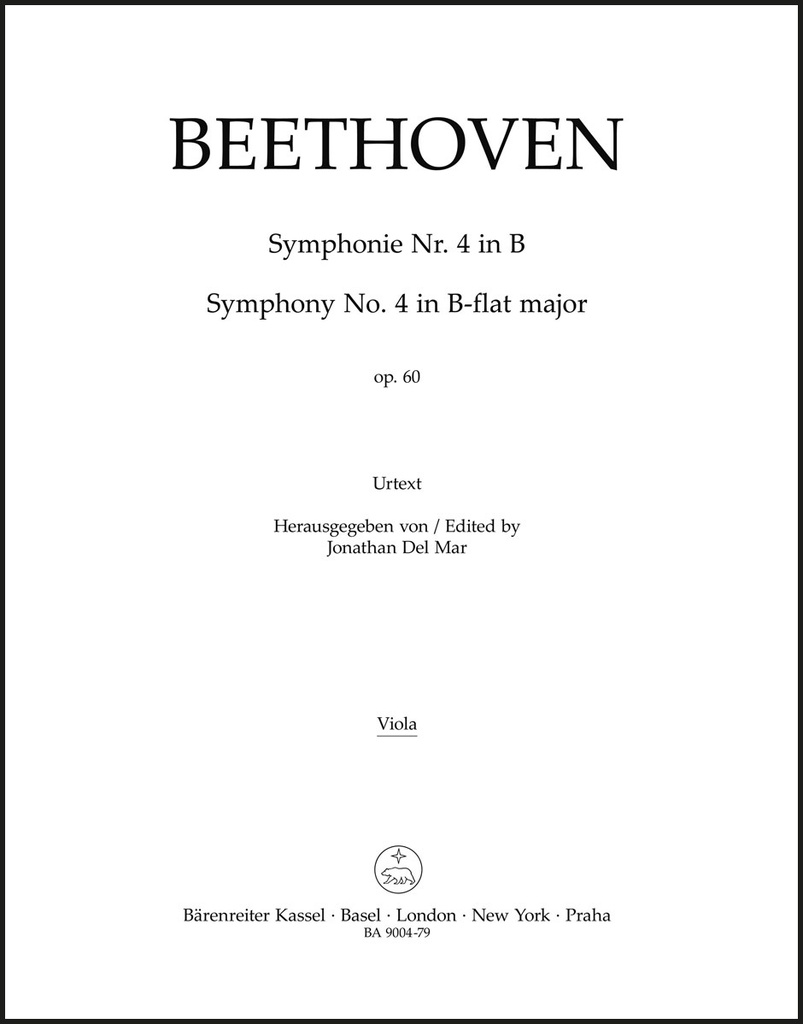 Sinfonie Nr. 4 B-Dur op. 60