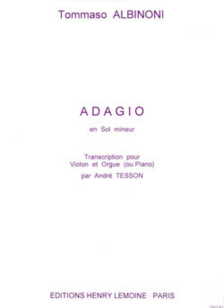 Adagio g-moll