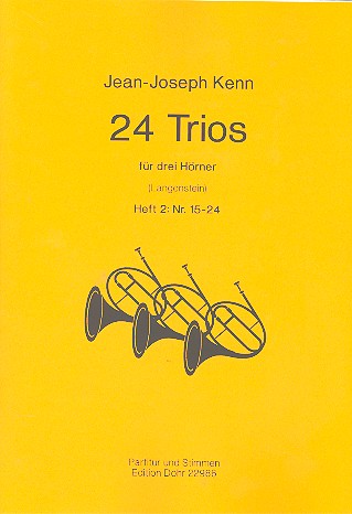 24 Trios - Heft 2: Nr. 15 - 24