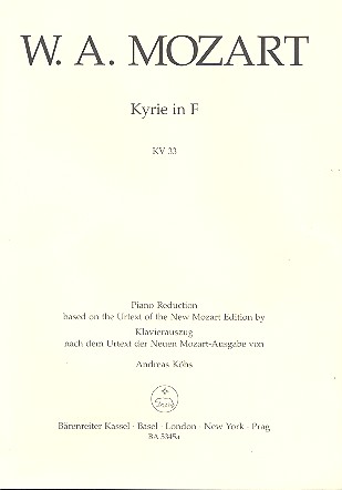 Kyrie in F, KV 33