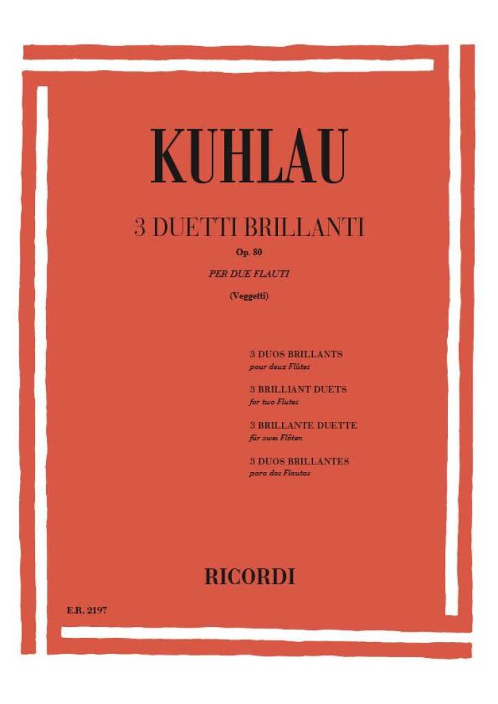 3 Duetti brillanti op. 80