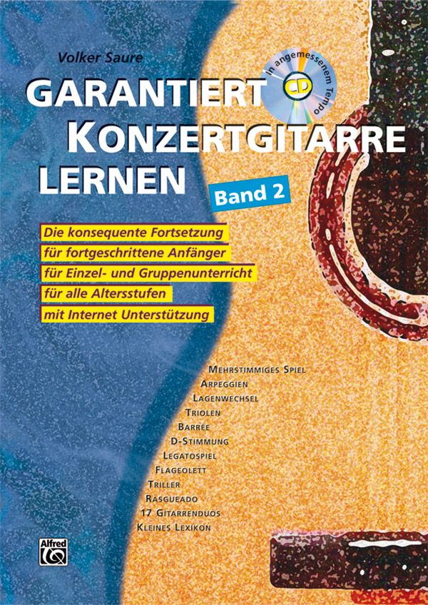 Garantiert Konzertgitarre lernen Band 2