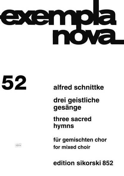 Drei geistliche Gesänge (1984)