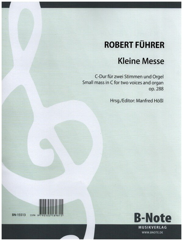 Kleine zweistimmige Messe C-Dur op. 288