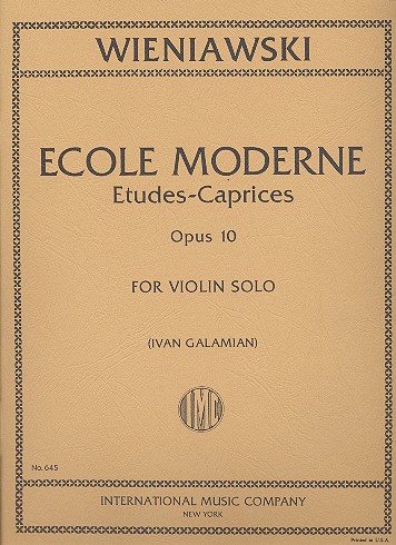 Ecole moderne op. 10