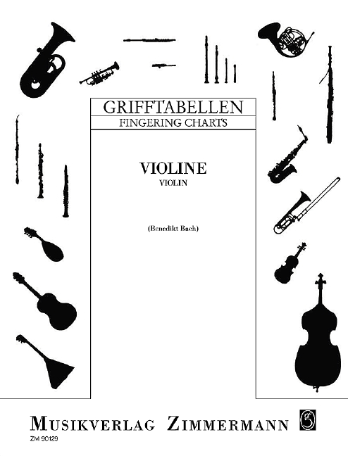 Grifftabelle Violine