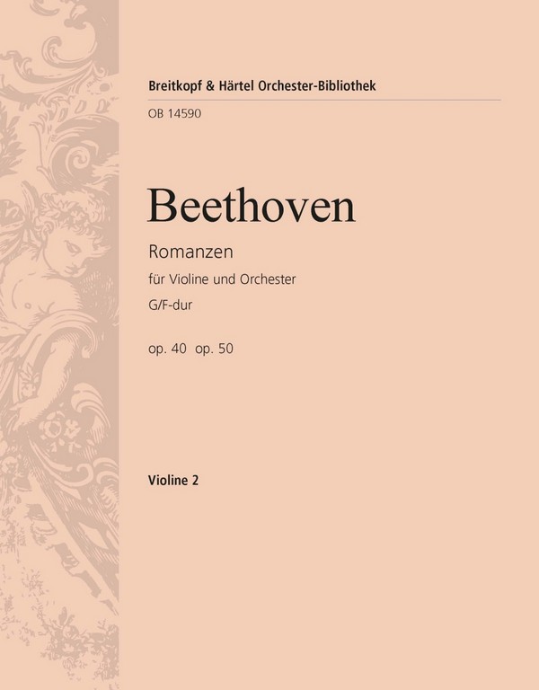 Romanzen G-Dur op. 40 / F-Dur op. 50