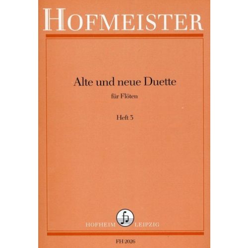 Alte und neue Duette Band 3