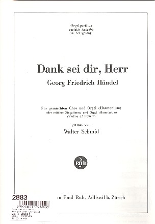 Dank sei dir, Herr