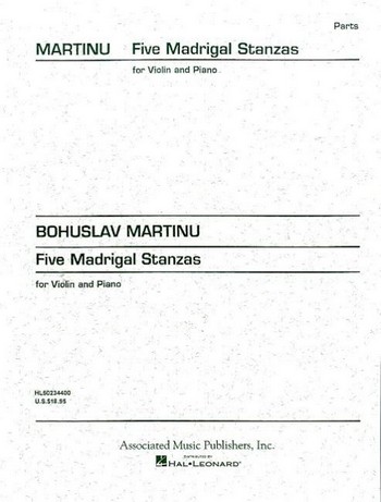 5 Madrigal Stanzas