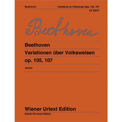 Variationen über Volksweisen op. 105, 107
