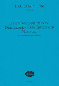 Besondere Melodeyen über die zwölff Monaten