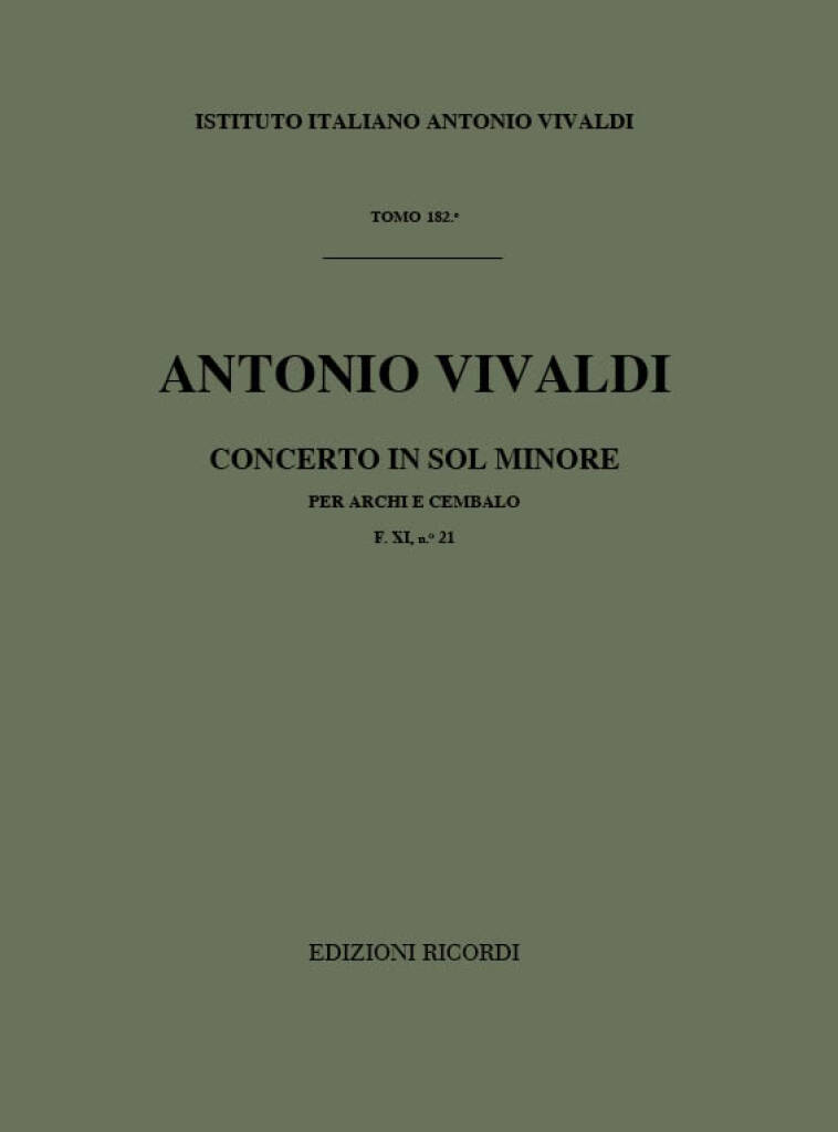 Concerto g-moll RV 157