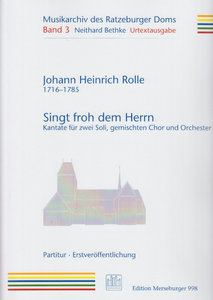 Singt froh dem Herrn