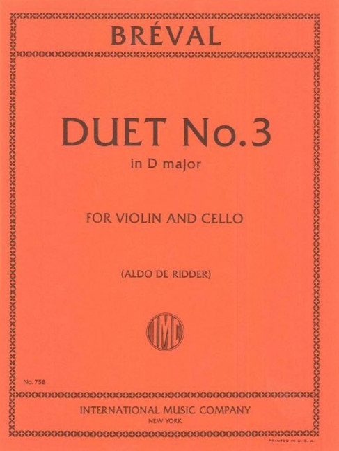 Duet No 3 D-Dur