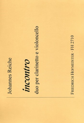 Incontro - Duo per Clarinetto e Violoncello