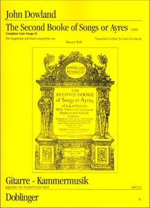 The Second Booke of Songes or Ayres (Complete Lute Songs II)