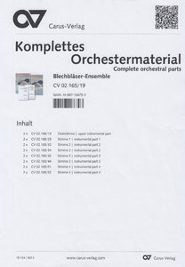 Musizierband zum Chorbuch Gotteslob - Stimmenset für Blechbläser-Ensemble
