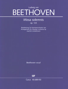 Missa solemnis, op. 123