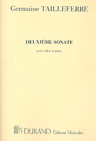 Deuxieme Sonate