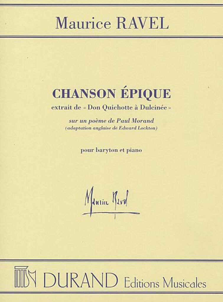 Don Quichotte / Nr. 2 Chanson epique